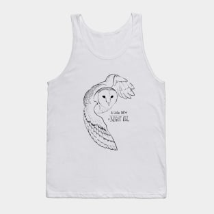 A night owl - white Tank Top